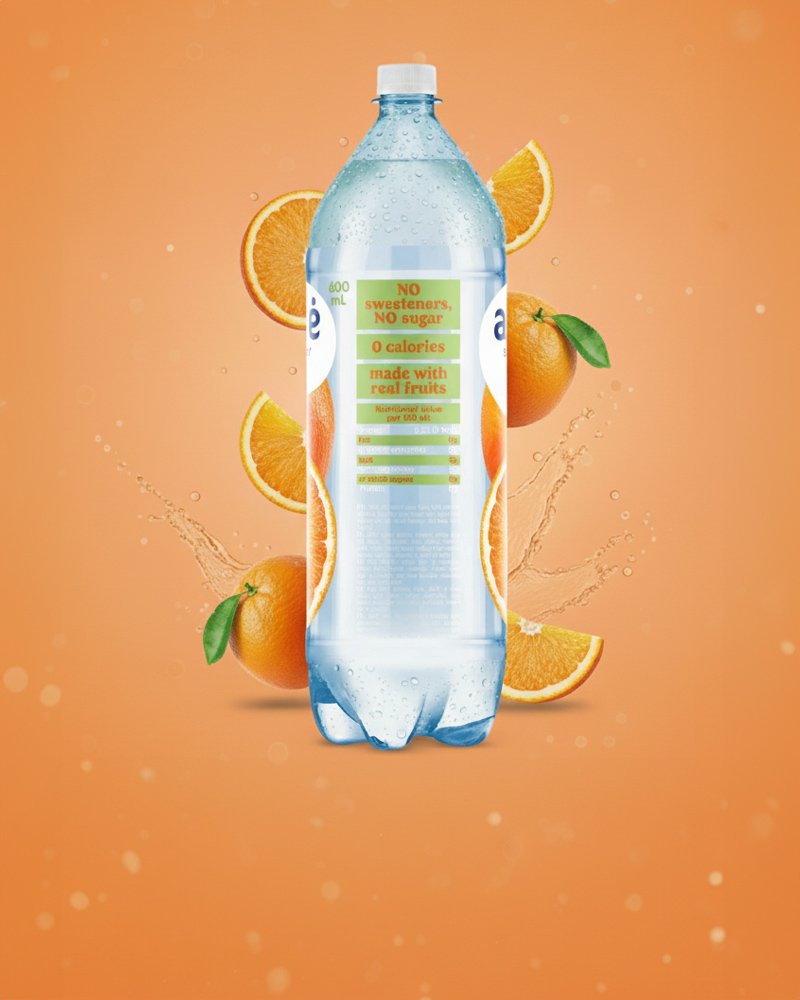 Akvile Orange Bubbles