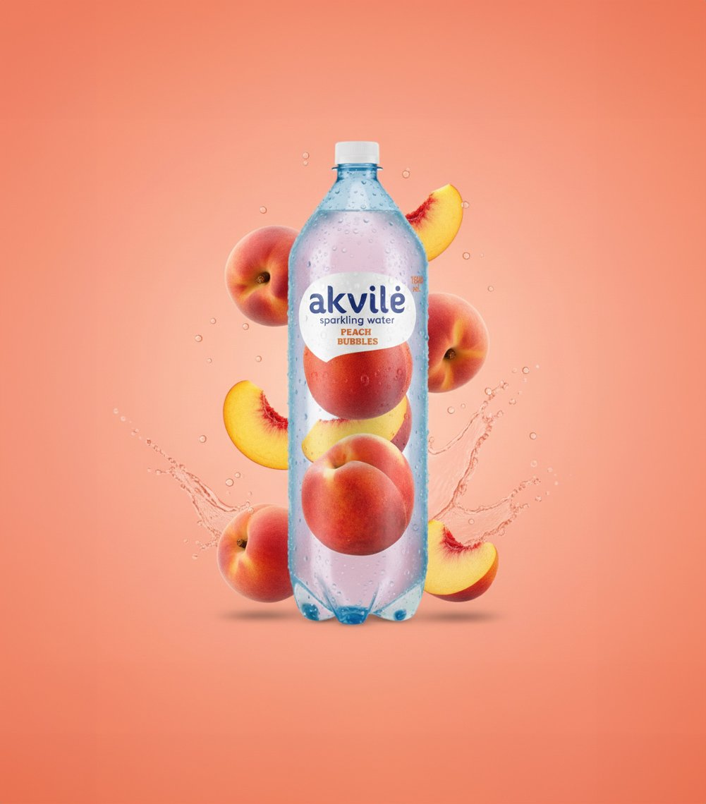 Akvile Peach Bubbles