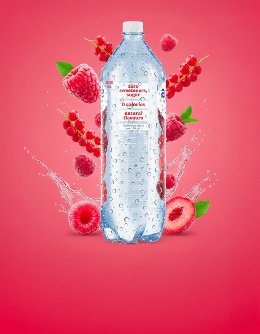 Akvile Red Berries Bubbles